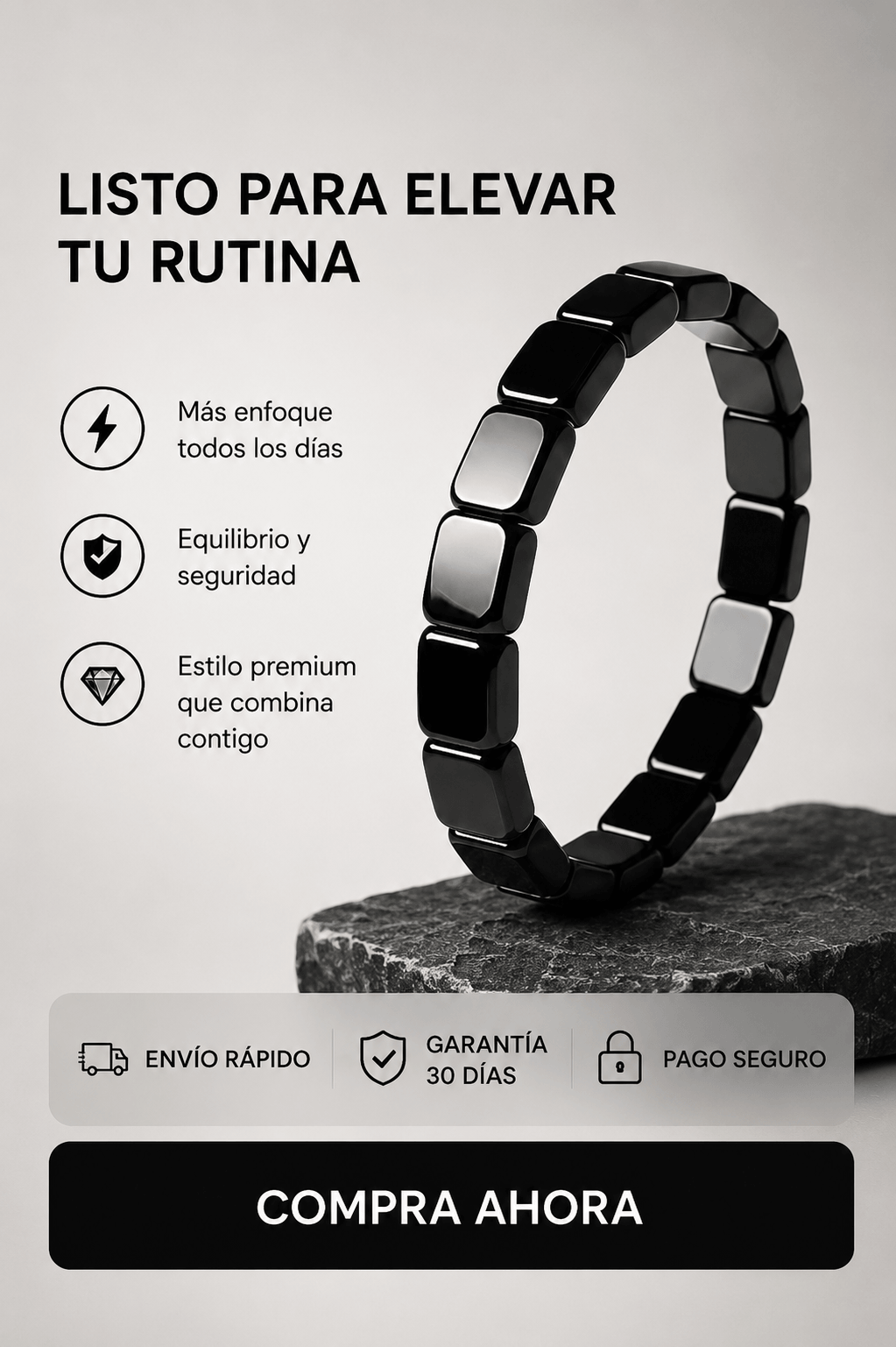 HEMYX | PULSERA HEMATITA