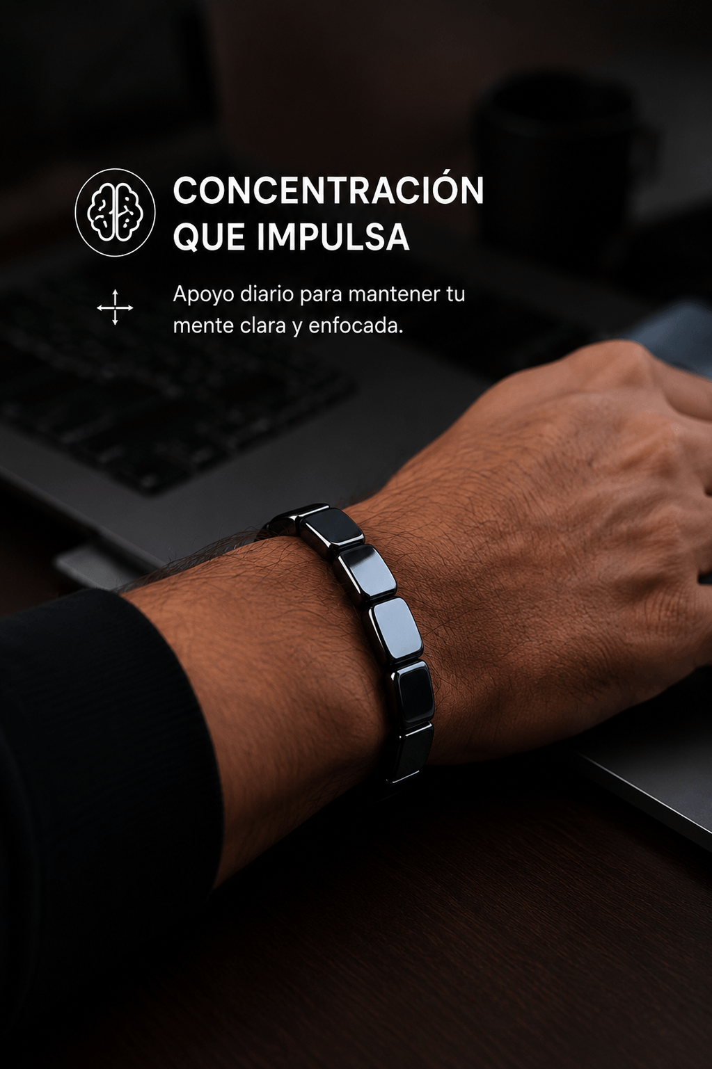 HEMYX | PULSERA HEMATITA
